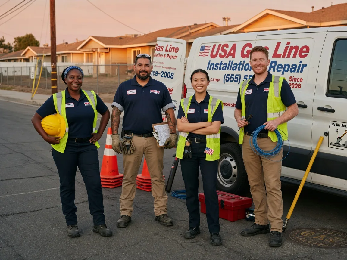 Gas Line Installation company in Yoder, WY